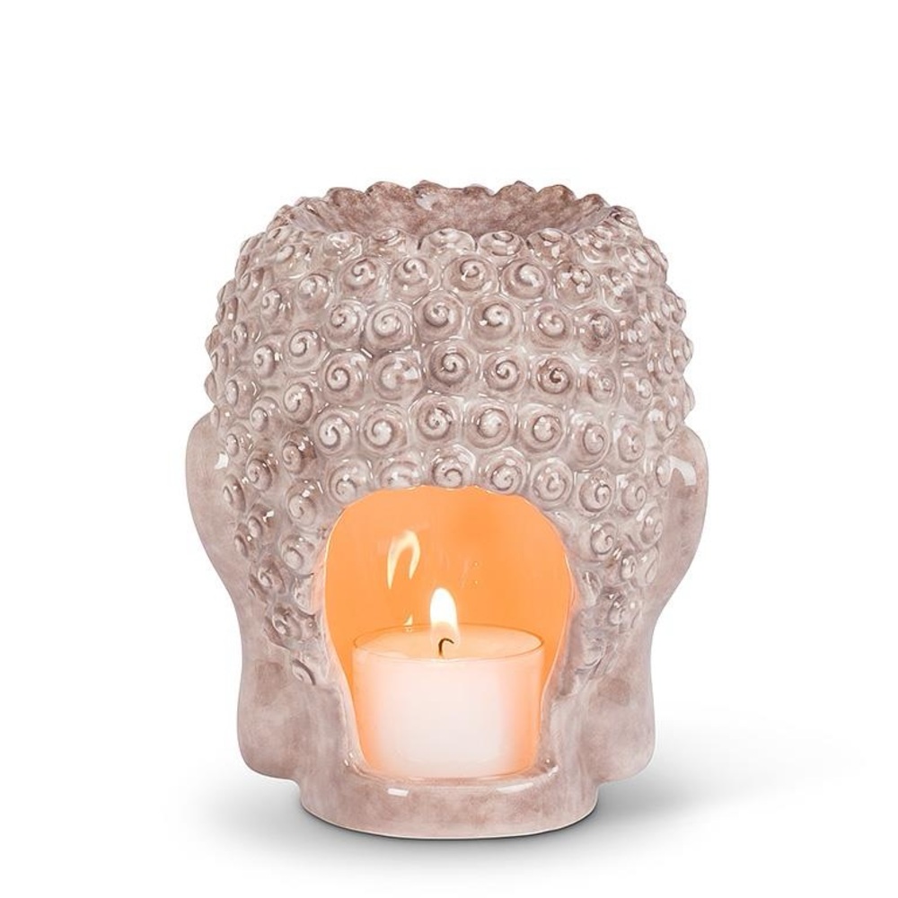 Buddha Head Essential Oil Warmer Diffuser - Picture 3 of 3
